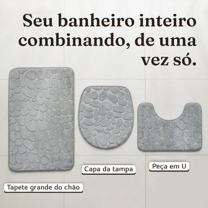 Tapete Pedras de Seixo | Compre 1 e LEVE 3 PEÇAS