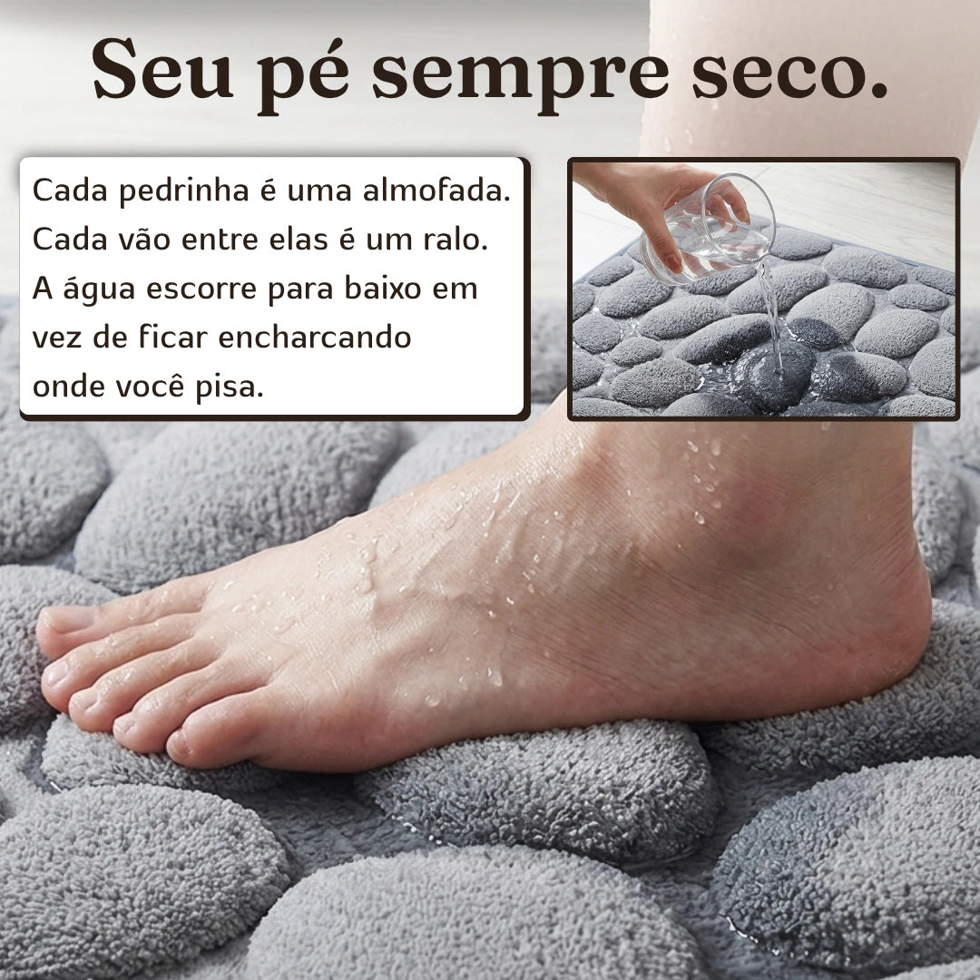 Tapete Pedras de Seixo | Compre 1 e LEVE 3 PEÇAS